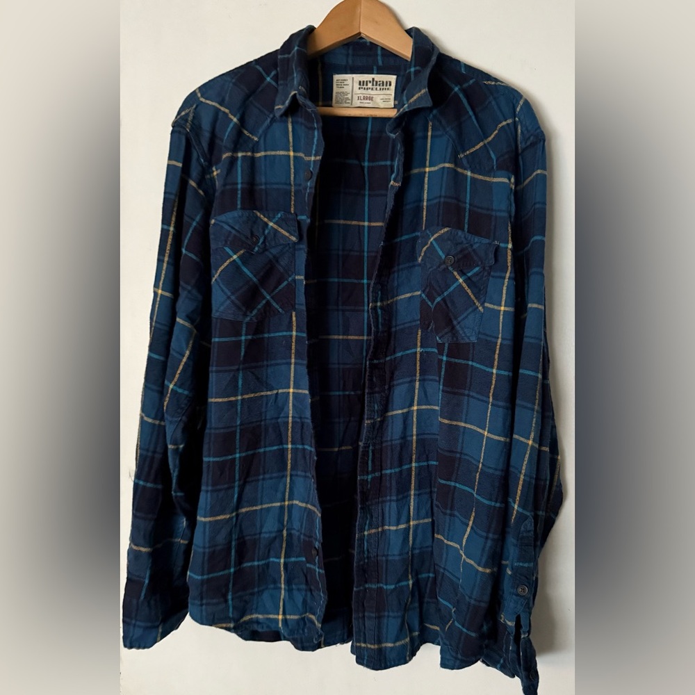 Urban pipeline flannel